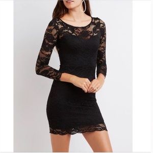 Ambiance Black Lace Dress